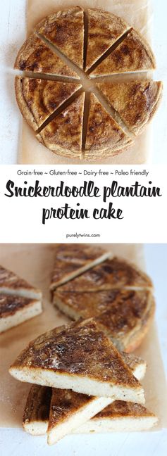 Guilt-free Snickerdoodle Skillet Cake