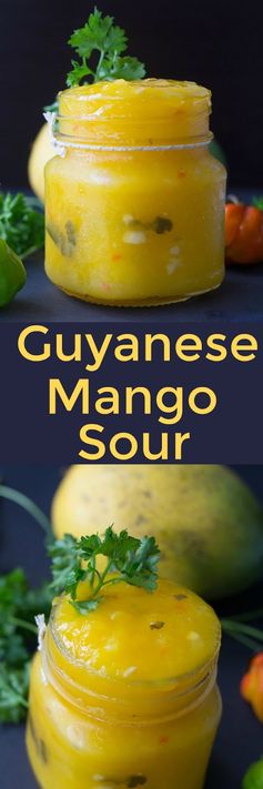 Guyanese Mango Sour (Mango Chutney