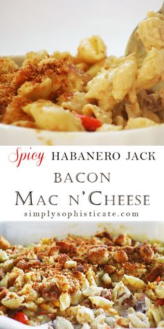 Habanero Jack Bacon Mac N' Cheese