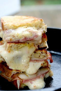 Habanero Jack Grilled Cheese with Pears & Prosciutto