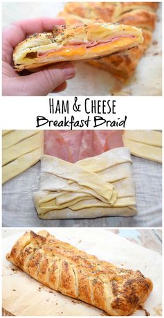 Ham and Cheese Breakfast Braid