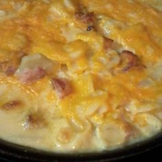 Ham and scalloped potatoes