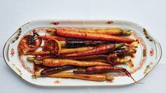 Harissa-and-Maple-Roasted Carrots