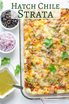 Hatch Chile Breakfast Strata