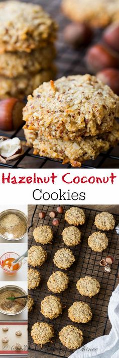 Hazelnut Coconut Cookies