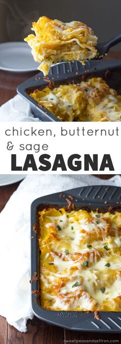 Healthier Butternut Squash Lasagna