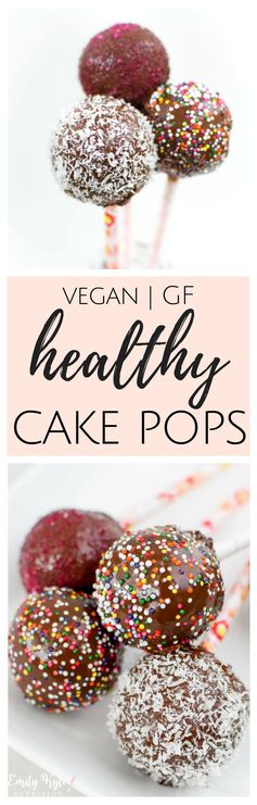 Healthy Cake Pops