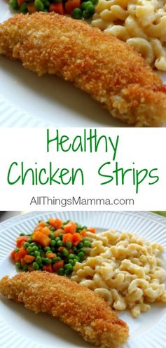 Healthy Chicken Nuggets and Strips