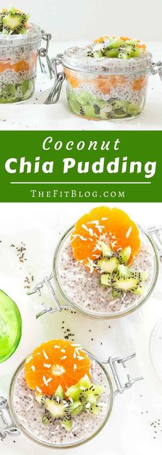 Healthy Coconut Chia Pudding