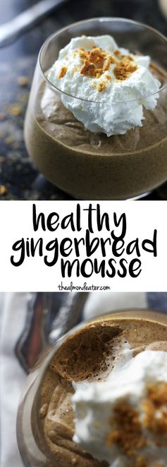 Healthy Gingerbread Mousse