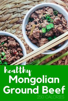 Healthy Mongolian Ground Beef