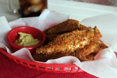 Healthy Oven Fried Chicken Strips