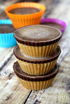 Healthy Peanut Butter Cups (Vegan, Gluten-Free, Dairy-Free, No Refined Sugar