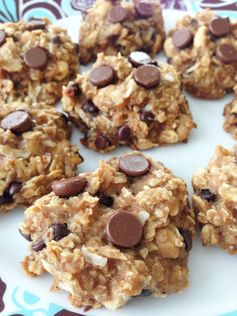 Healthy Peanut Butter Oatmeal Cookies