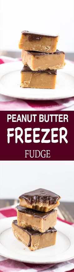 Healthy Peanutbutter Freezer Fudge