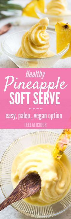 Healthy Pineapple Whip