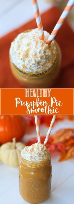 Healthy Pumpkin Pie Smoothie