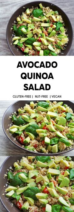 Healthy quinoa summer salad