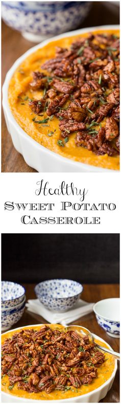 Healthy Sweet Potato Butternut Casserole