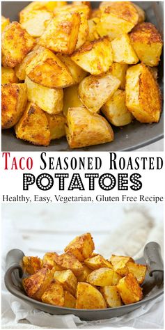 Healthy Taco Seasoned Roasted Potatoes