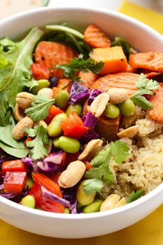 Healthy Thai Coconut Quinoa Bowls