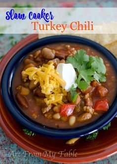 Healthy Turkey Chili (Slow Cooker