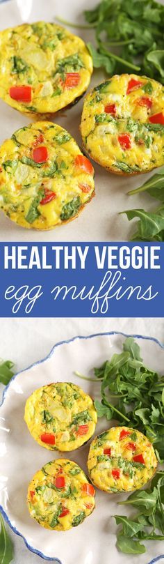 Healthy Veggie Egg Muffins