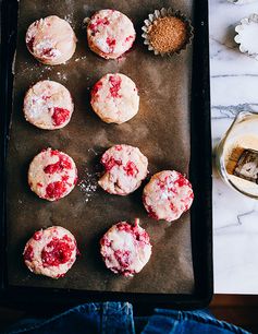 Heartbreak Raspberry Cream Scones