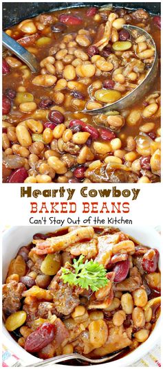 Hearty Cowboy Baked Beans