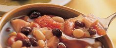 Hearty Ham and Three-Bean Soup