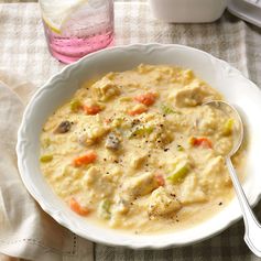 Hearty Turkey 'n' Rice Soup