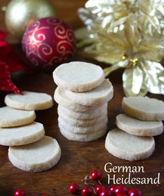 Heidesand (Traditional German Browned Butter Shortbread Cookies