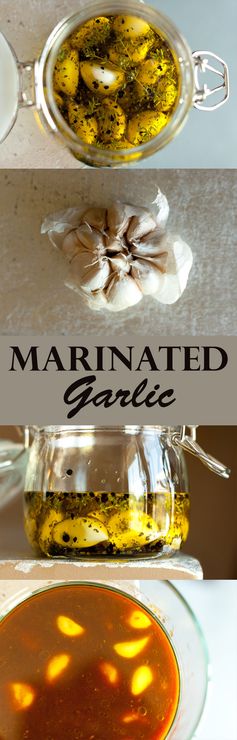 Herb & Spice Marinated Garlic