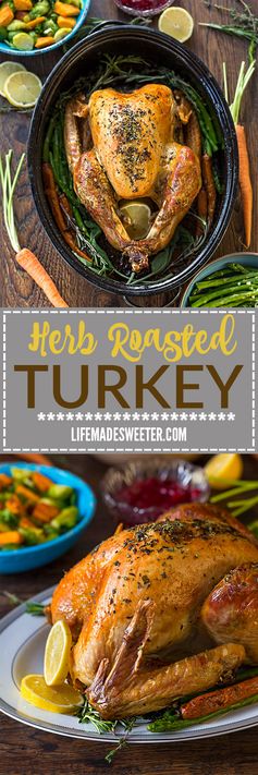 Herb Garlic & Butter Roasted Turkey