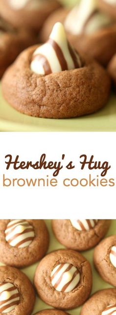 Hershey's Hug Brownie Cookies