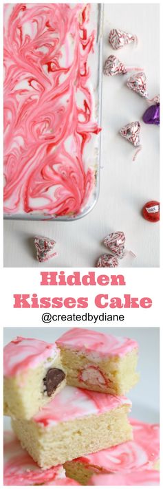 Hidden Kisses Cake