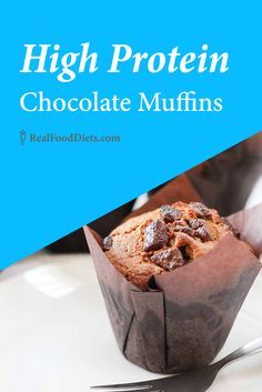 High Protein Chocolate Muffins