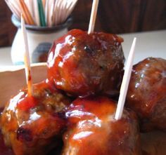 Holiday Bourbon Whiskey Meatballs