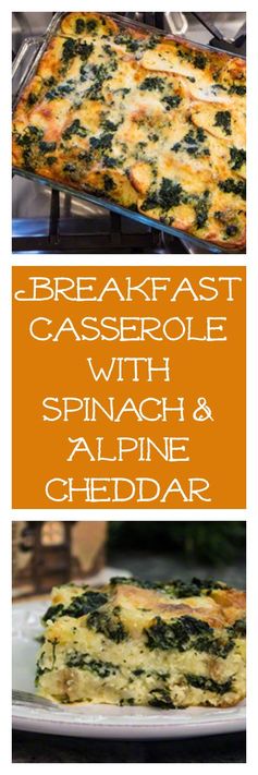 Holiday Breakfast Casserole with Cabot Alpine Cheddar