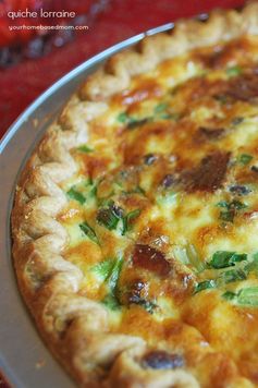 Holiday Breakfast Quiche Lorraine