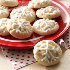 Holiday Eggnog Snickerdoodles