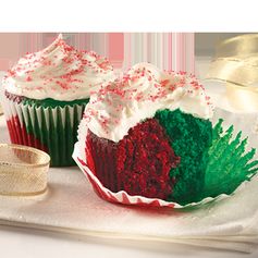 Holiday Velvets Cupcakes