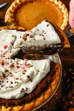 HolidayBrownie Pie