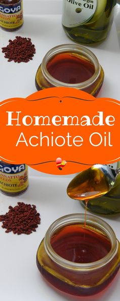 Homemade Achiote Oil