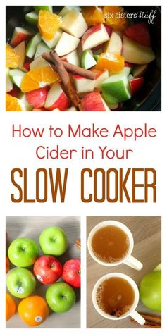 Homemade Apple Cider