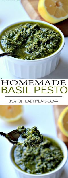 Homemade Basil Pesto