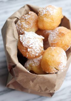 Homemade Beignets with Pate a Choux