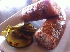 Homemade Boudin Sausage