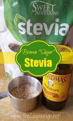 Homemade Brown Sugar Stevia