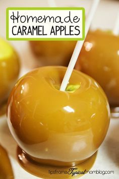 Homemade Caramel Apples